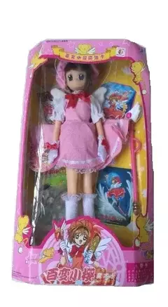 Figura de Anime Sakura Captor genuina, articulación vestible, muñeca móvil, S