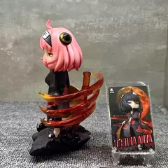 Imagen de Figura de Anime Spy×family, Manga Anya Forger, figura de doble cabeza de PVC, m