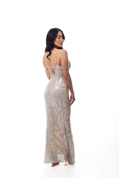 VESTIDO CÁDIZ PLATA - comprar online