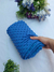 Manta Bubble Bolinhas Azul - comprar online