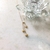 Colar Gravatinha de Flores em Ouro 18K