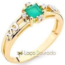 Anel de Formatura em Ouro 18k ANF06