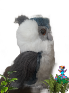 Coruja de Pelúcia Macia e Realista. - comprar online