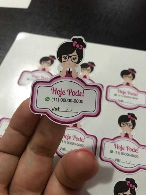 100 Unidades Etiquetas 5x5