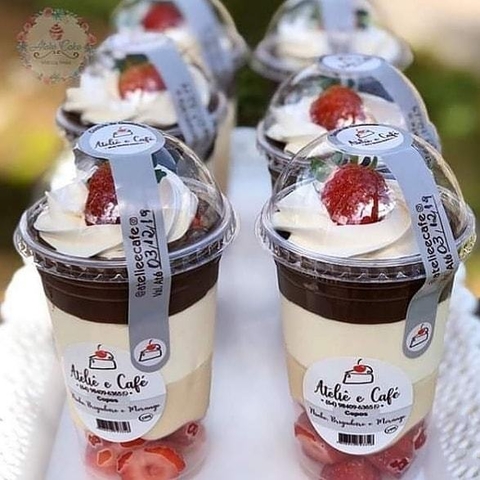 500 Unidades Etiquetas Lacre copo bolha