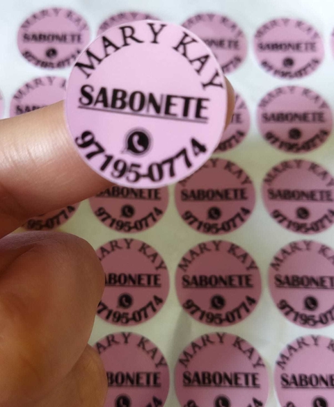 1000 Etiquetas 2x2 Adesiva