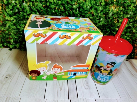 1 caixa ovo copo Mundo Bita