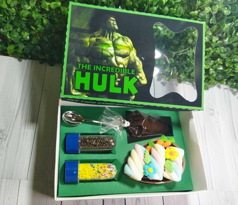 1 mini confeiteiro hulk