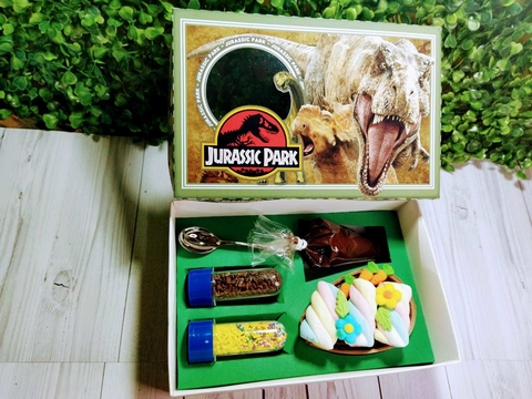 1 mini confeiteiro Jurassic Park