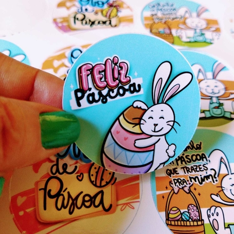 Mil Etiquetas 4x4 Adesivas Resistente a água