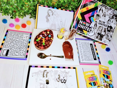 caixa explosão Now United