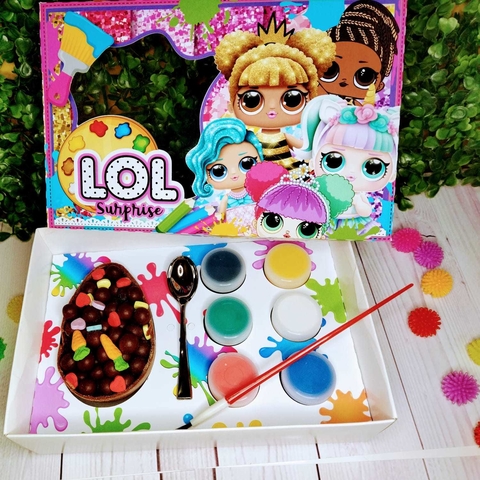 Caixa pintura Lol