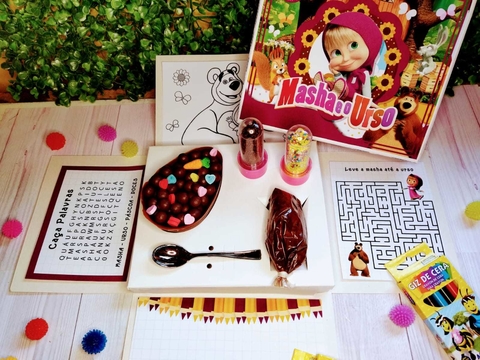 Caixa Explosão Masha completa