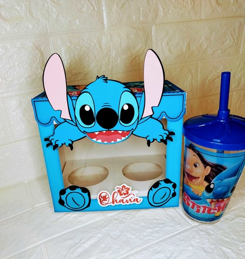 caixa copo Stich