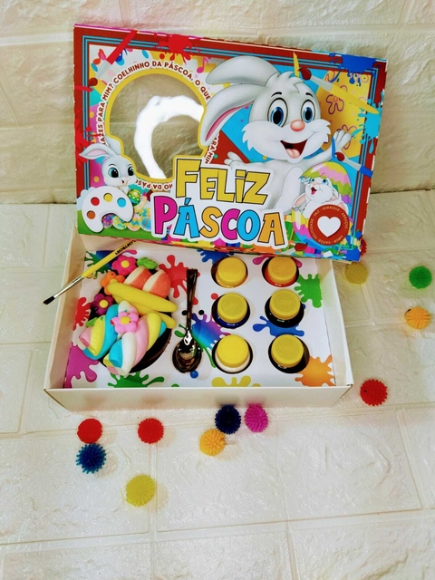 caixa pintura Coelho