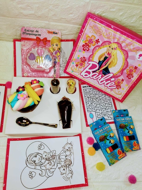 Caixa Explosão Barbie