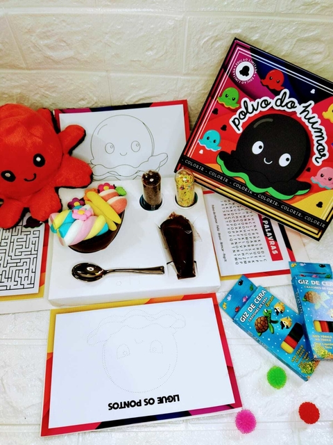 Caixa Explosão Polvinho d Humor