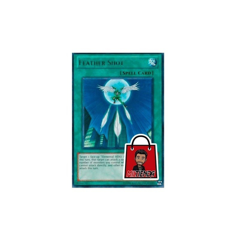 Feather Shot - Rare - Miltienda Yugioh Héroe Elemental Hero