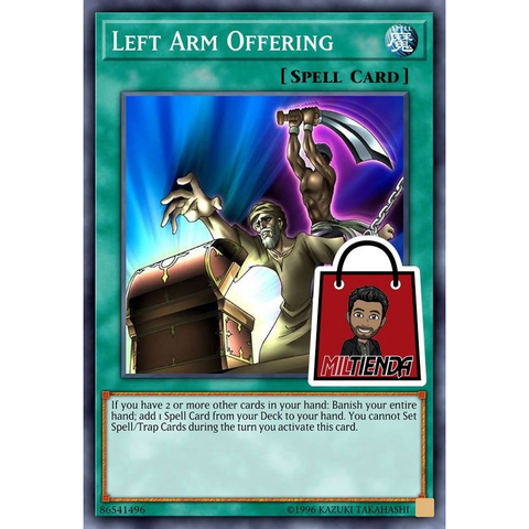 Left Arm Offering - Miltienda - Yugioh