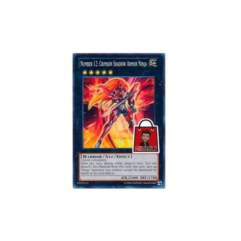 Number 12: Crimson Shadow Armor Ninja - Miltienda - Yugioh