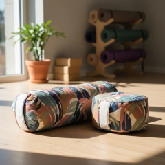 COMBO Zafu + Bolster YOGA Estampado