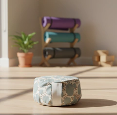 Zafu Estampado para Meditación y Yoga - DECORITY
