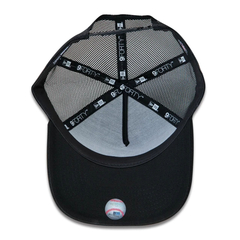 Boné Aba Curva New Era A-Frame Trucker Snapback New York Yankees Preto - Phyton Shop