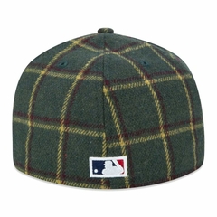 Boné New Era 59FIFTY MLB New York Yankees Modern Classic Fitted Aba Reta Xadrez na internet