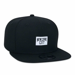 Boné New Era 9FIFTY Original Fit Back To School Aba Reta Preto - comprar online