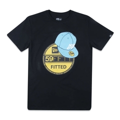 Camiseta Infantil New Era 59FIFTY Sticker Preto