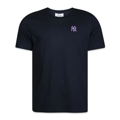 Camiseta New Era Regular MLB New York Yankees Core Preto