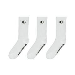 Kit Meia Converse Cano Médio Star Chevron Unissex (3 Pares)