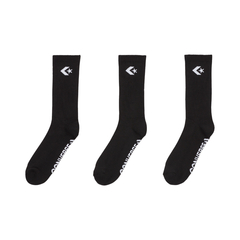 Kit Meia Converse Cano Médio Star Chevron Unissex (3 Pares) - comprar online