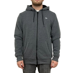 Moletom New Era Essentials Sazonal Fur Branded Mescla Cinza