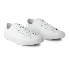 Tênis Converse All Star Chuck Taylor Monochrome Leather Ox Unissex na internet