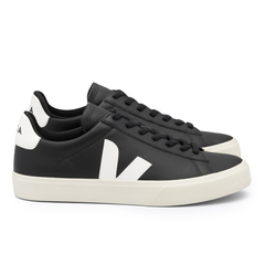Tênis Veja Campo ChromeFree Leather Black/White
