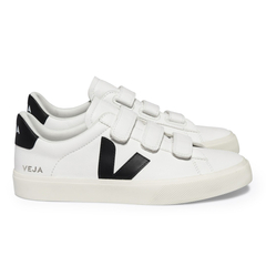 Tênis Veja Recife Logo ChromeFree Leather White/Black
