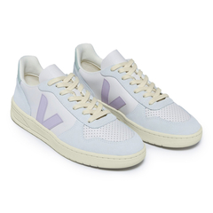 Tênis Veja V-10 Leather Gravel/Parme/Menthol - comprar online