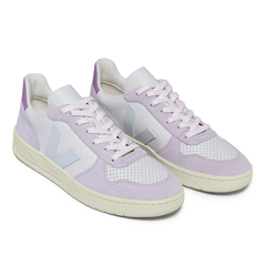 Tênis Veja V-10 Leather Gravel/Parme/Menthol - comprar online