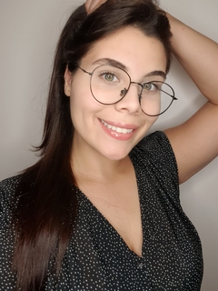 Armação de Grau | Round Preta