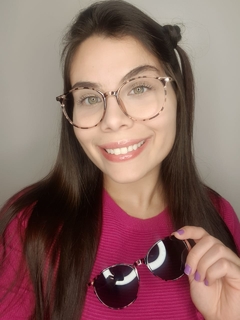 Armação de Grau | Amor Animal Print Clipon 2 em 1