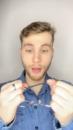 Armação de Grau Masculino | Round Titanium na internet