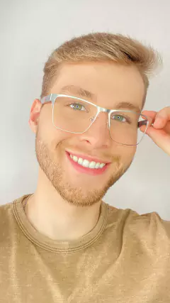 Armação Masculino | Burundi Prata