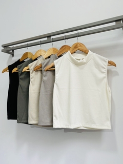 Top musculosa de morley con polera (Talle Aprox. M/L) - comprar online