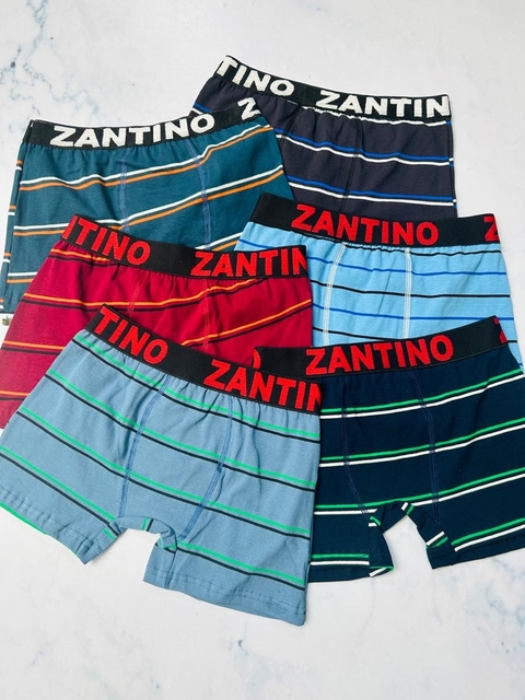 Boxer hombre algodón rayado - comprar online
