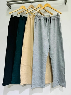 Jogging con friza recto adulto corte baggy - comprar online