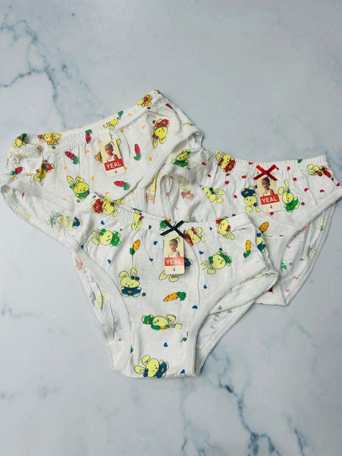 Bombacha niña estampada promo (talles amplios) - comprar online