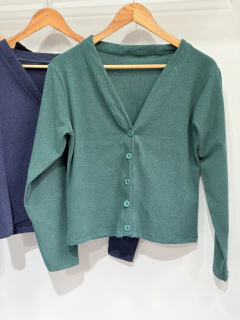 Saco corto cardigan darlon liso (T. Aprox: M/L) - Avellaneda Mayorista Rosario