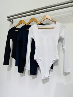 Body modal soft cuello V mangas largas (T. Aprox: M/L) - comprar online