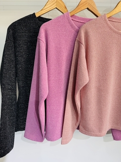 Sweater lanilla lurex clásico (T. Aprox: M/L) en internet